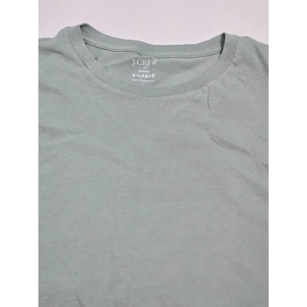 J.Crew Washed Cotton T-Shirt | Men's Size XL - Fits Like Large | Sage Green